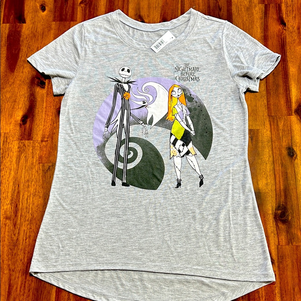 Nightmare Before Christmas Disney long T-shirt.